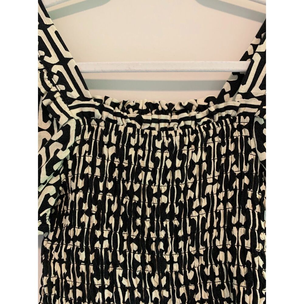 Monteau Womens Cottagecore Boho Short Sleeve Crop Top S - Picture 6 of 6